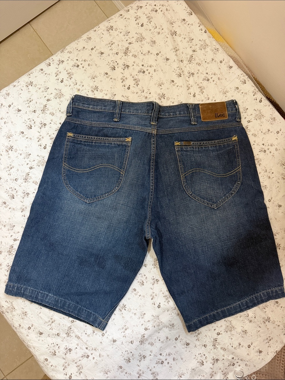 Lee Men's Denim Shorts - Blue